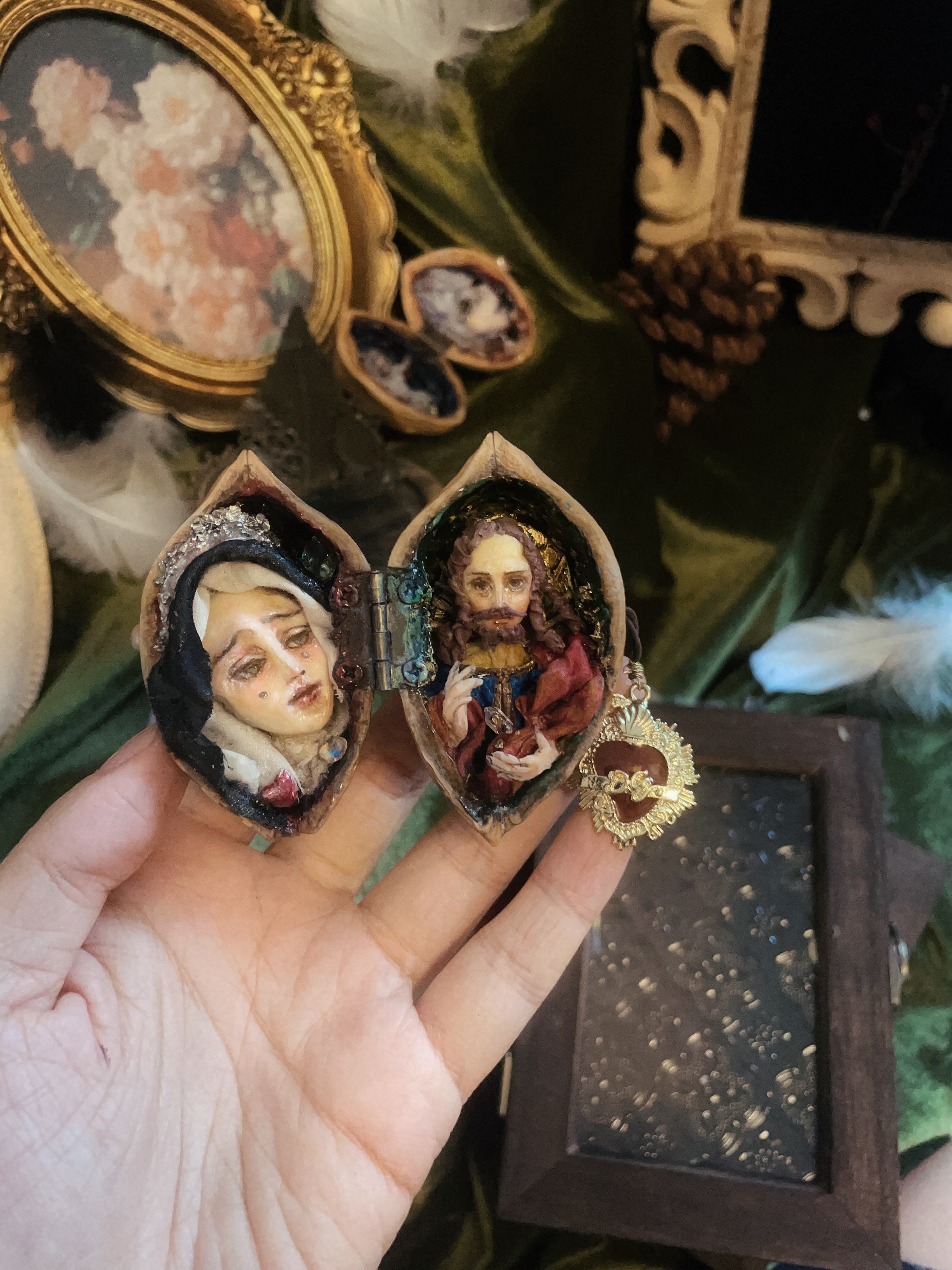 Tears of the Madonna- Handcrafted miniature art collection | Unplanned Ink