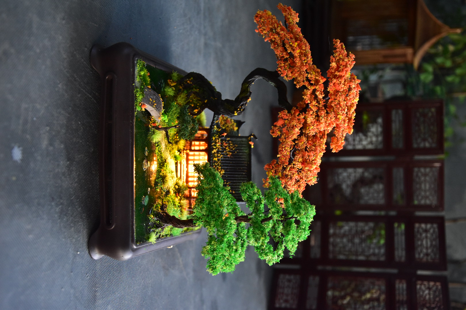 bonsai-iron-trees handcrafted art collection at Unplanned Ink